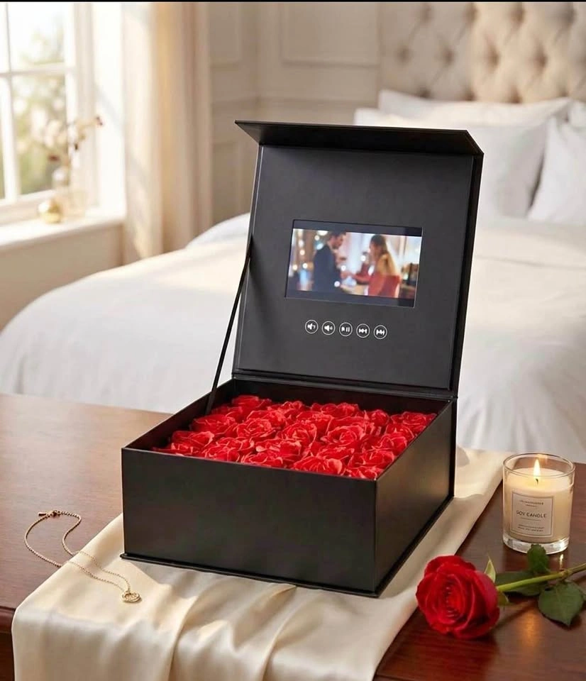 Brand New LCD Video Flower Box – $60 🌹🎥