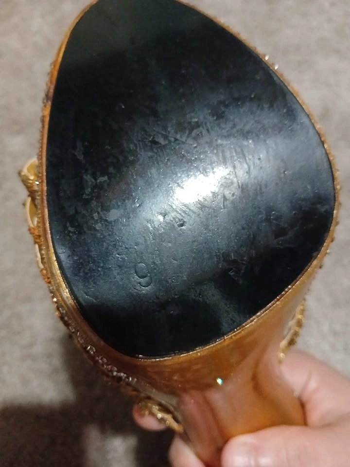 Gold Rhinestone Heels - photo 3
