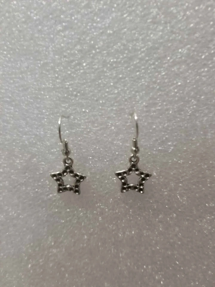 Star stud charm earrings - photo 2