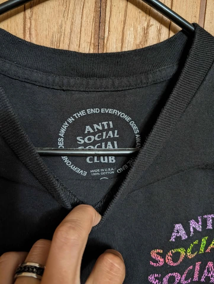 Anti Social Social Club Leopard Print T-Shirt - photo 2