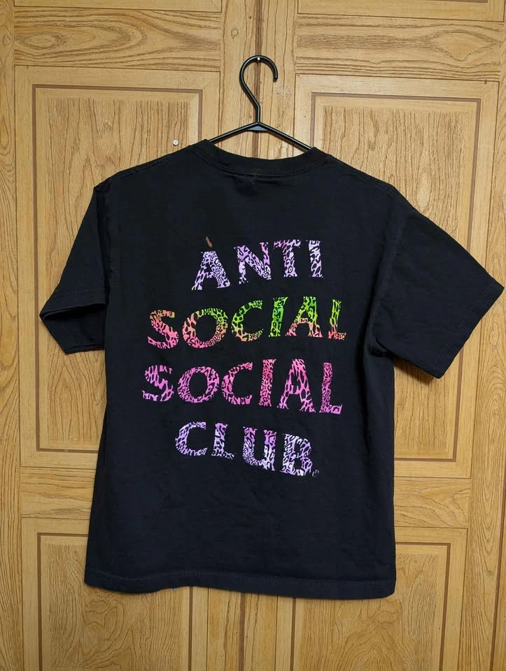 Anti Social Social Club Leopard Print T-Shirt - photo 3