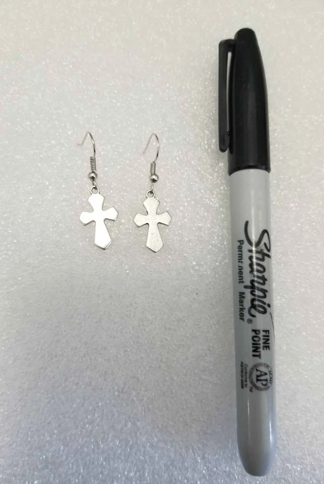 Cross Earrings - photo 3