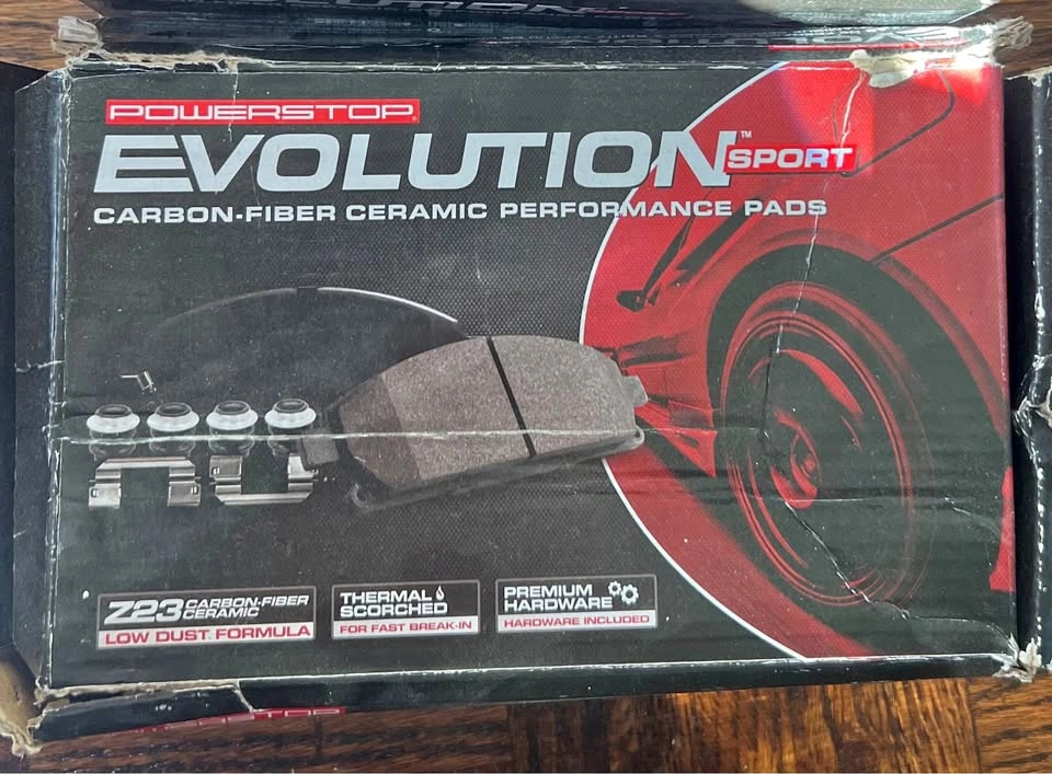 New Carbon fiber ceramic brake pads