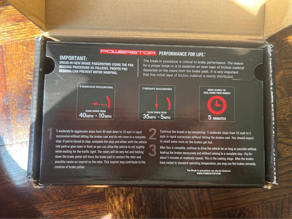 New Carbon fiber ceramic brake pads - photo 4