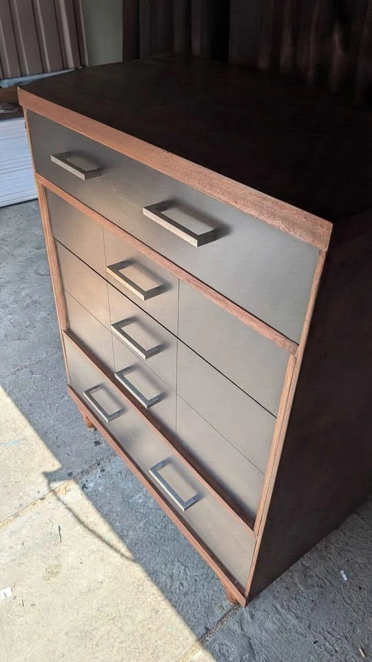 MCM Modern Tallboy Dresser 4 drawers - photo 2