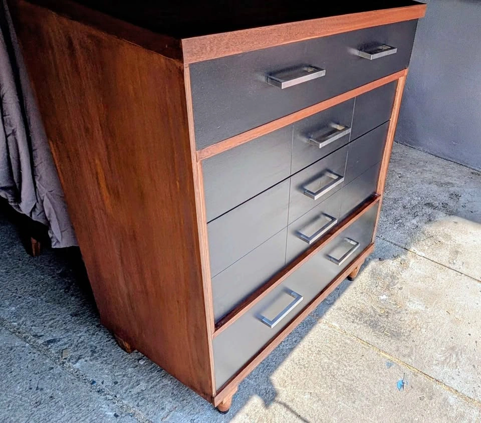MCM Modern Tallboy Dresser 4 drawers - photo 3