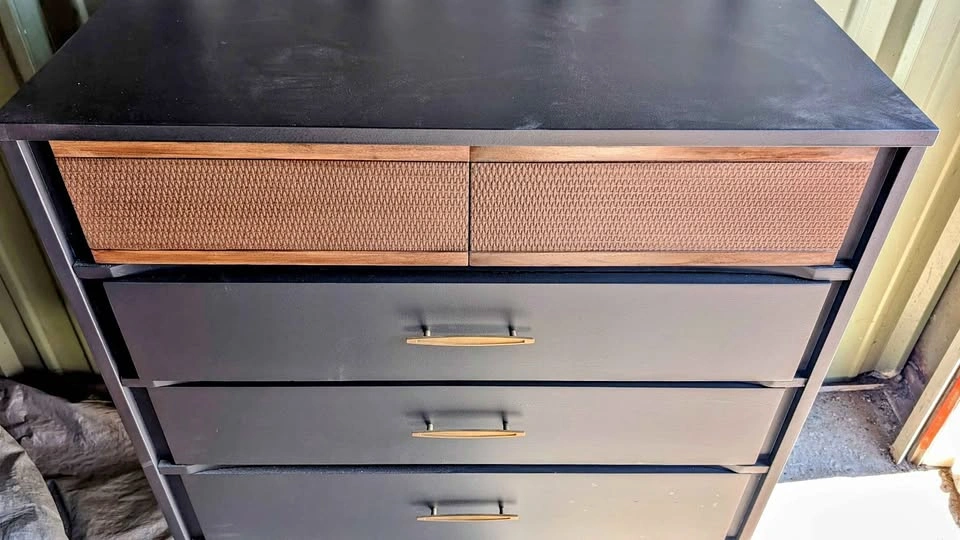 Kroehler Mid Century Modern dresser - 5 drawers - photo 3
