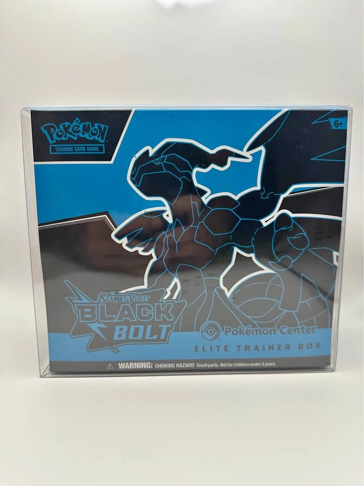Black Bolt Pokemon Center Elite Trainer Box