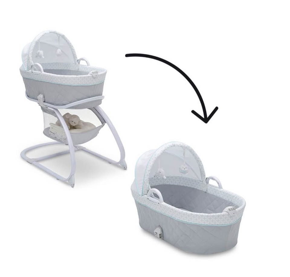 Delta Children Deluxe Moses Basinet for Sale - photo 5