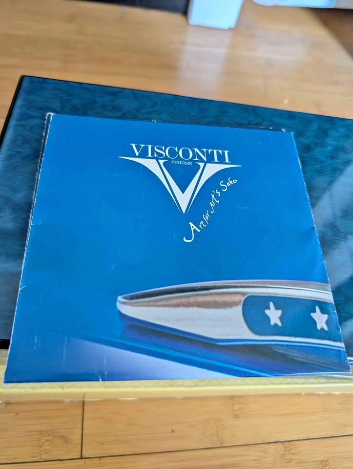 Visconti European constitution limited edition fountain pen