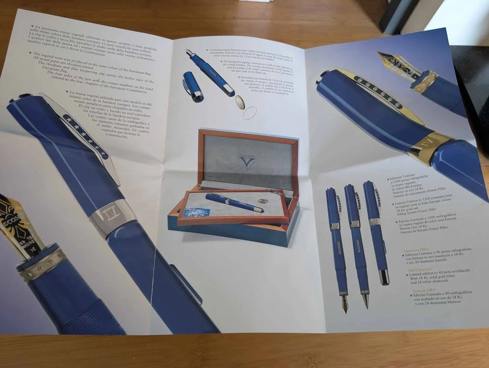 Visconti European constitution limited edition fountain pen - photo 2