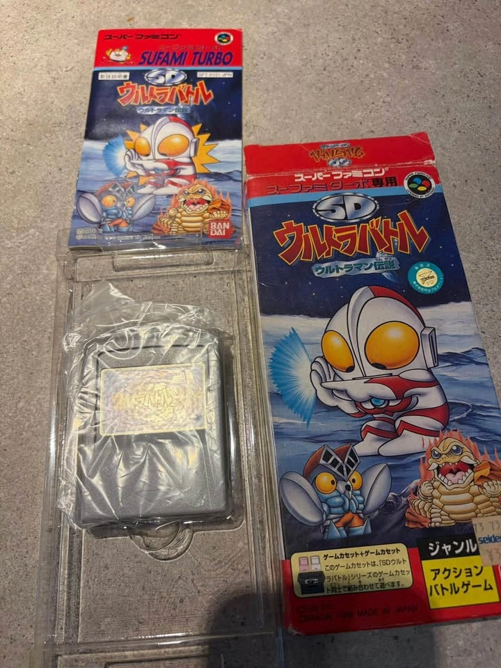 NES City Connection and Super Famicom Ultra Man game - photo 2