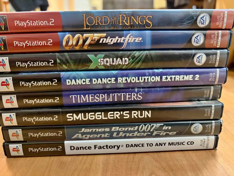 Lot of PS 2 games
