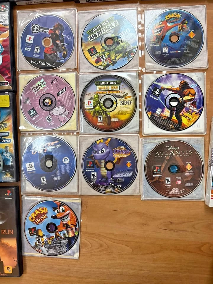 Loose PS games