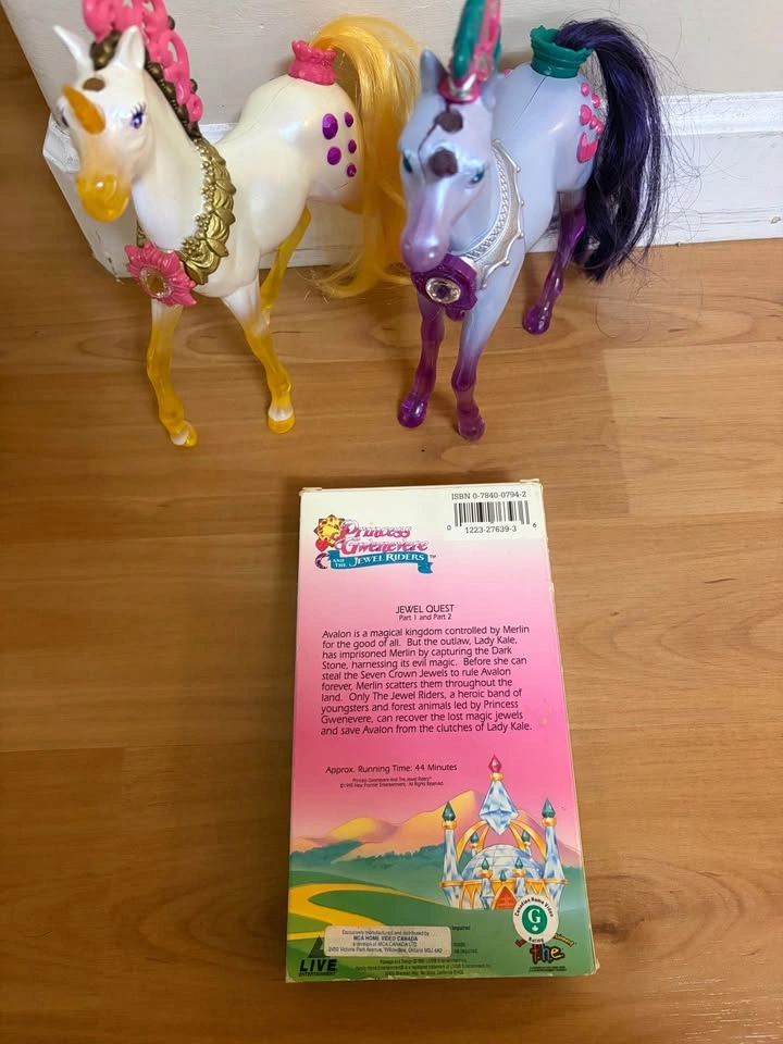 Princess Gwenevere & The Jewel Riders VHS and Figures - photo 5
