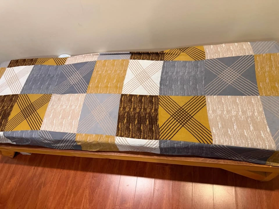 Wooden Bed Frame + Free Mattress - photo 2