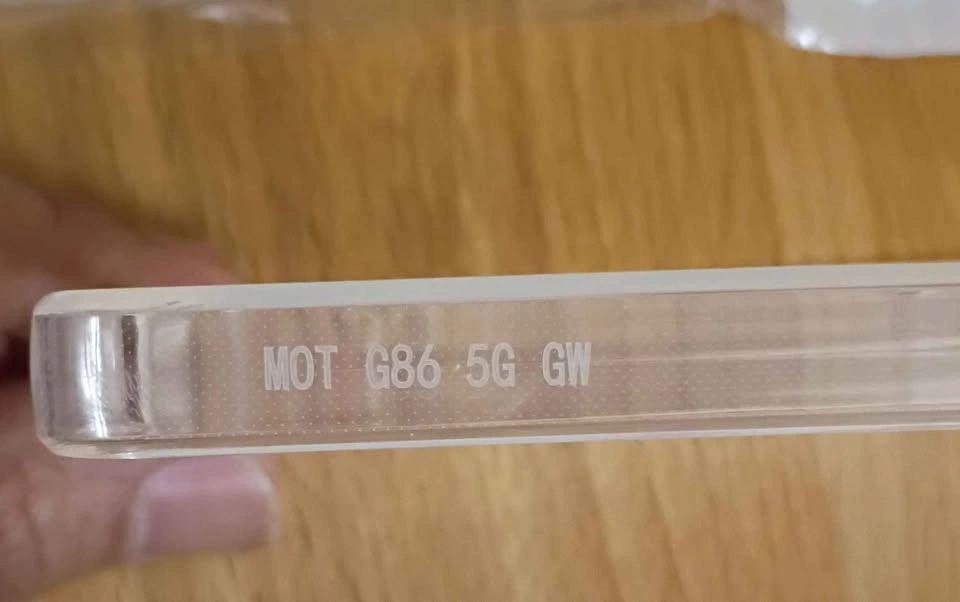 Motorola Moto G86 5G Clear Silicone Case - photo 2