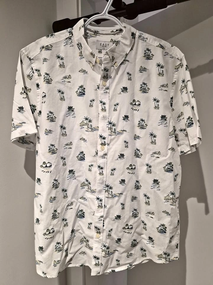 Patterned Short Sleeved Shirt