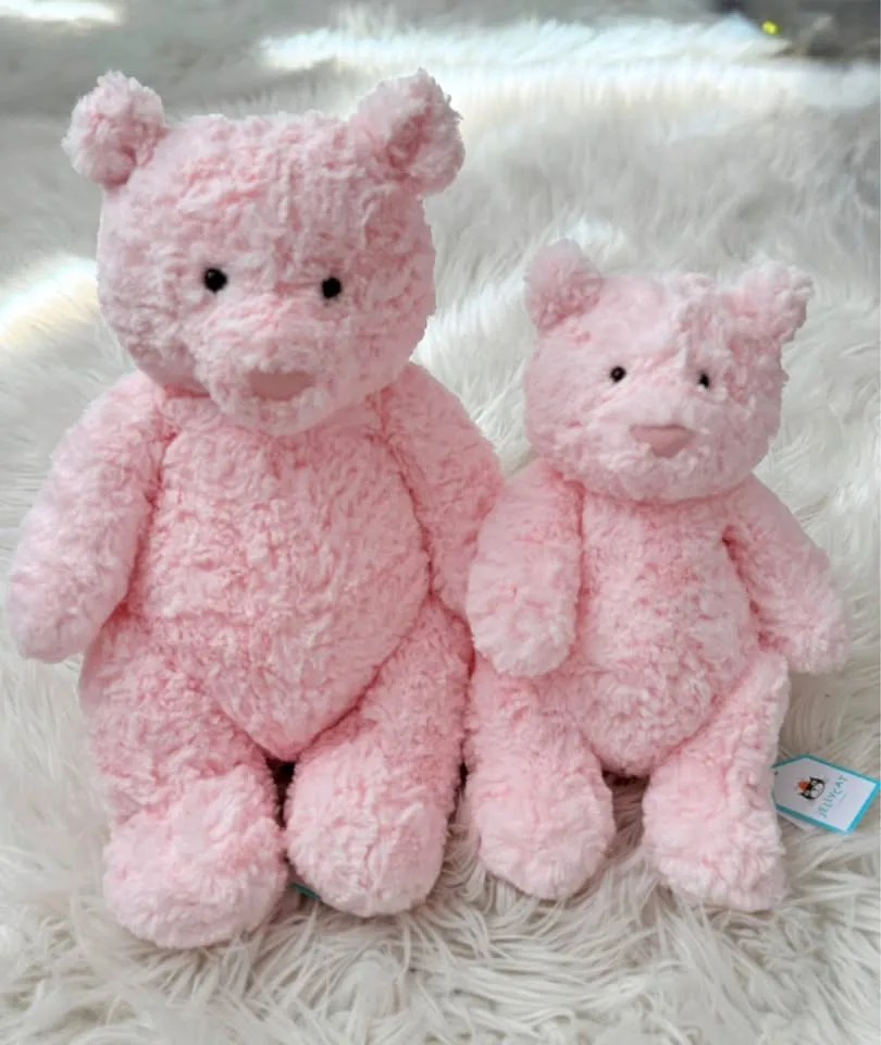 ✨VERY RARE Leola Bear Jellycat🐻💗 (BNWT + Receipt)✨ thumbnail