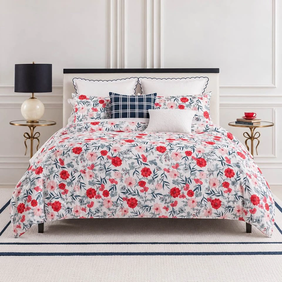 BNIB Kate Spade New York Blossom 100% Cotton Twin Duvet Set - photo 3