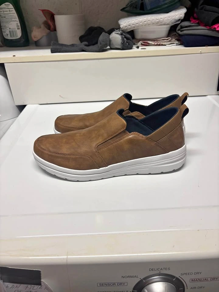 B-52 by Bullboxer Men’s Slip-On Shoes – Brown – Size 12