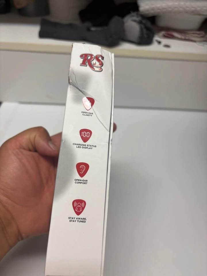 BNIB Rolling Stone LOOP True Wireless Open-Ear Earbuds – Pink - photo 3