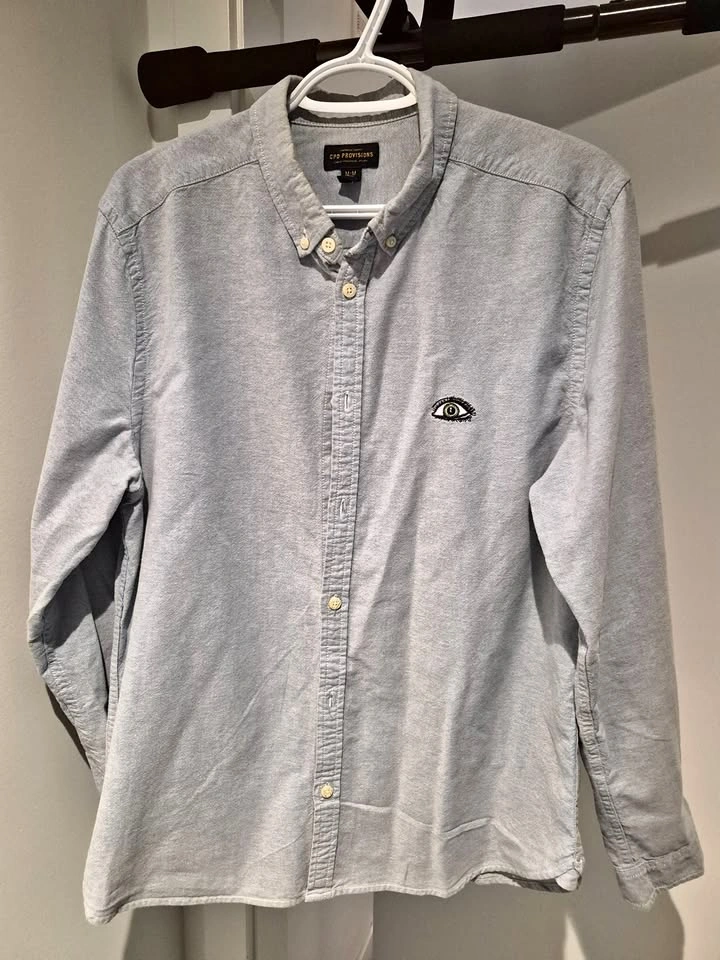 Light Blue Oxford Button Down Shirt