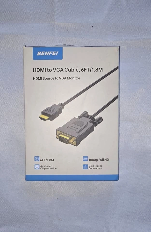 ENFEI HDMI to VGA Cable (6 Feet / 1.83m) - photo 5