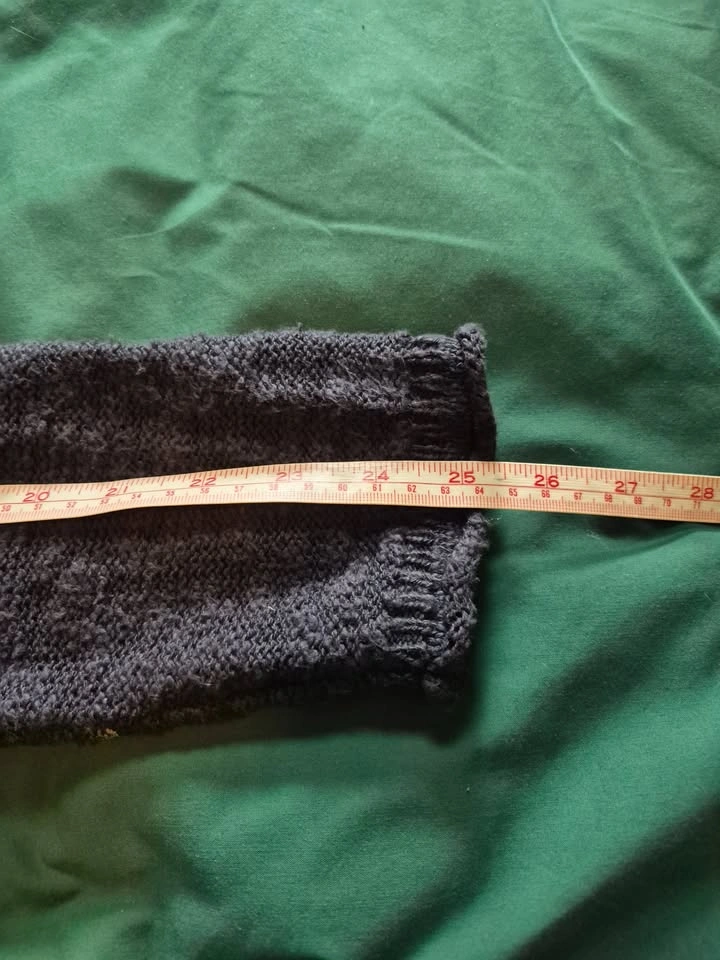 Black Slub Fabrication Crewneck Sweater - photo 3