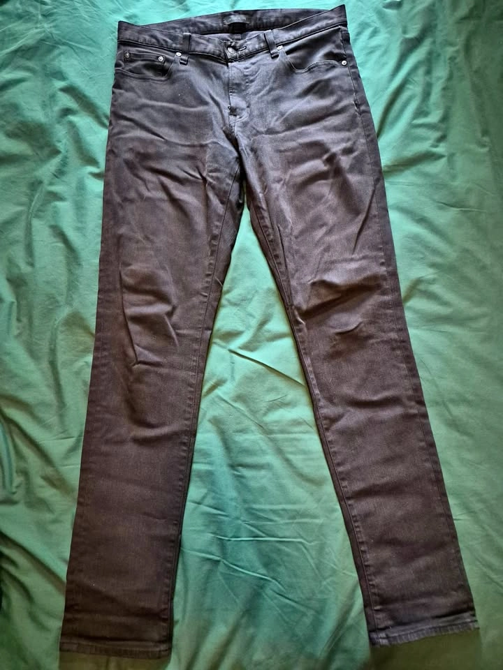 Black No Fade Denim Pants