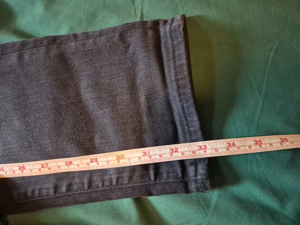 Black No Fade Denim Pants - photo 2