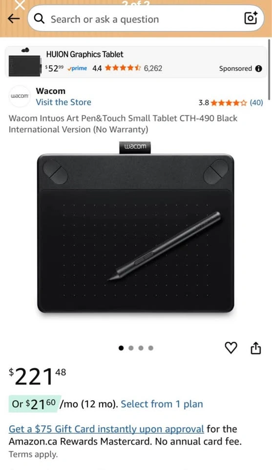 Intuos art pad - photo 2