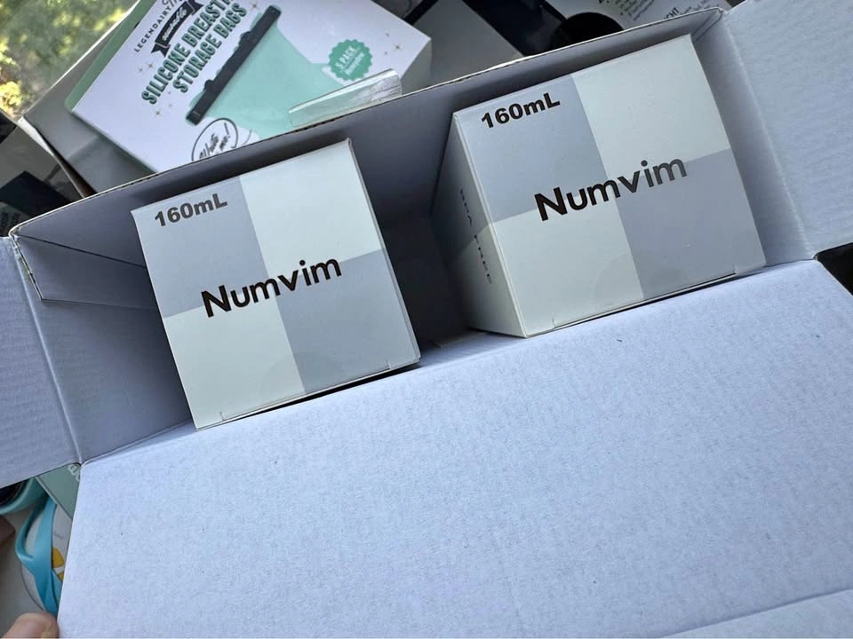 Numvim Glass Baby Bottle Set