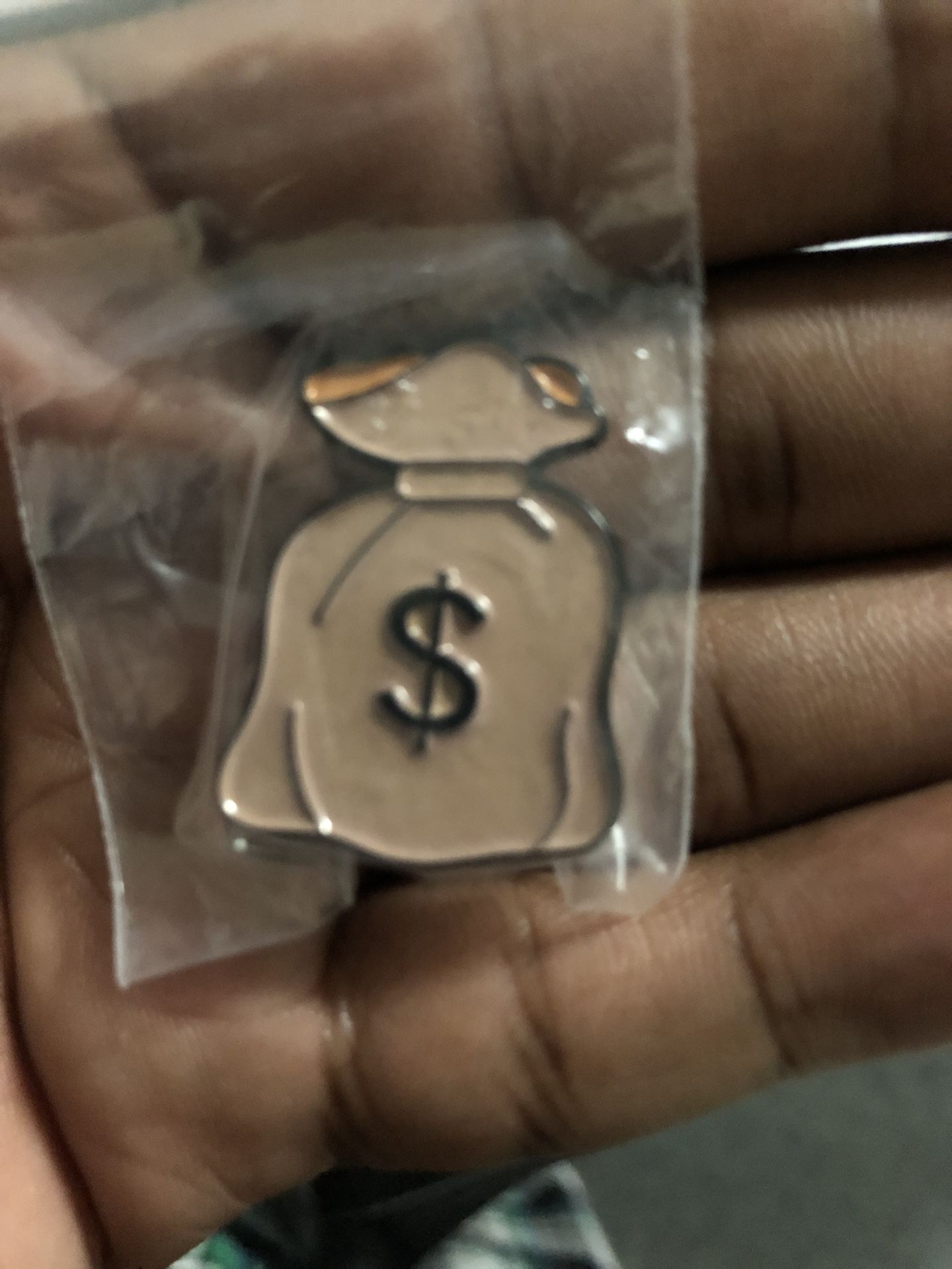 Money Bag Pin