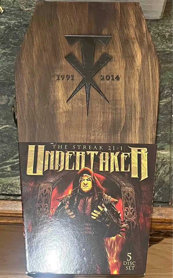 WWE: Undertaker The Streak 21-1 Coffin Box Set (DVD, 2015)
