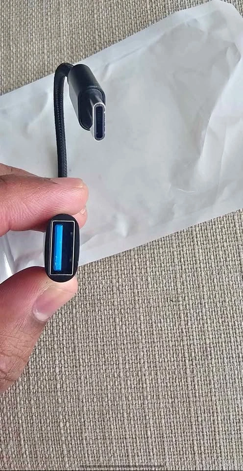 USB-C to USB-A Adapter Braided Cable USB 3.0