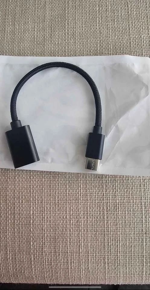 USB-C to USB-A Adapter Braided Cable USB 3.0 - photo 2