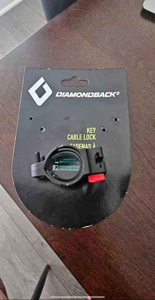 Diamondback Key Cable Lock Holder