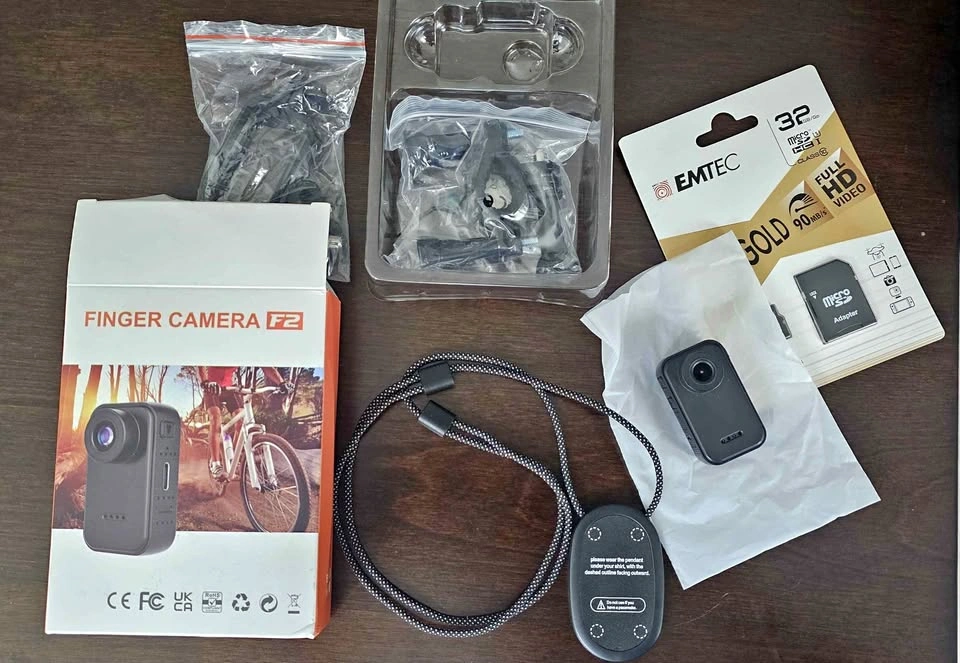 F2 Action Camera with 32GB SD Card
