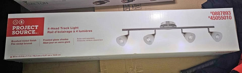 Project Source 4-Head Track Light