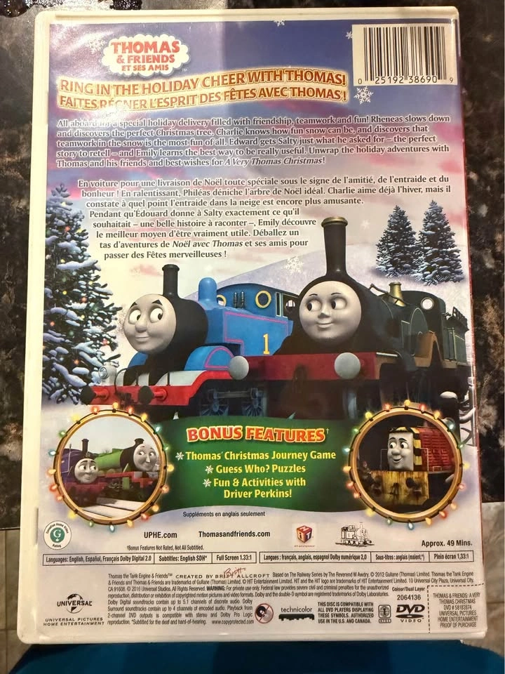 Thomas & Friends: A Very Thomas Christmas DVD - photo 2