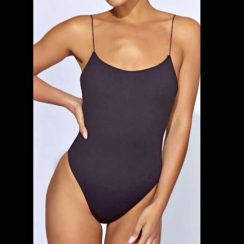 Meshki Black Bodysuit XS