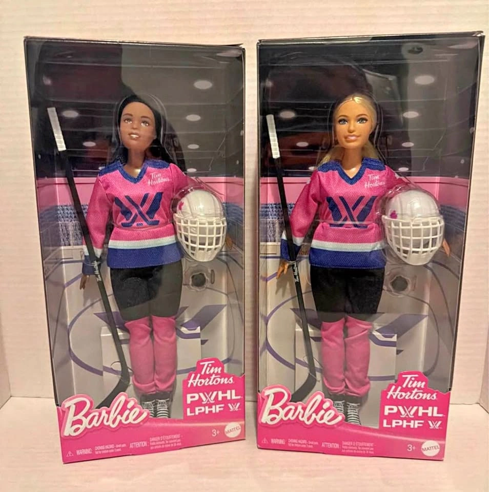 PWHL Barbie brand new in boxes (Both colours)