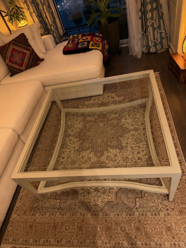 Square Glass Coffee Table - photo 4