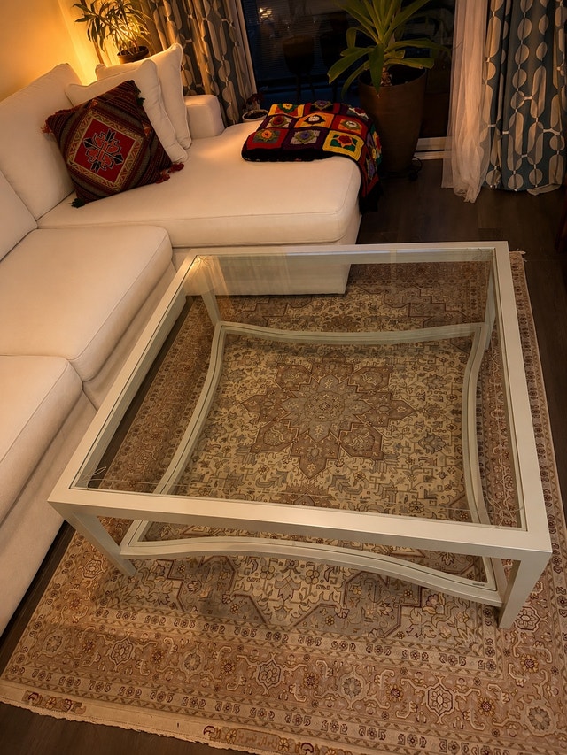 Square Glass Coffee Table - photo 5