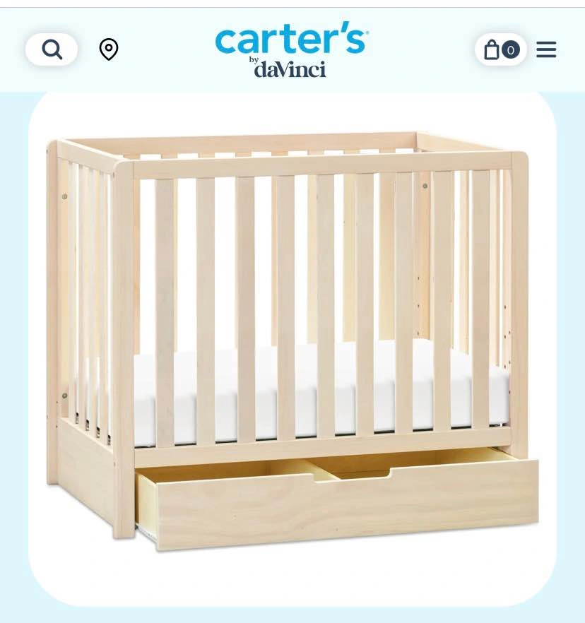 Mini Crib - Carter’s by da Vinci - photo 2
