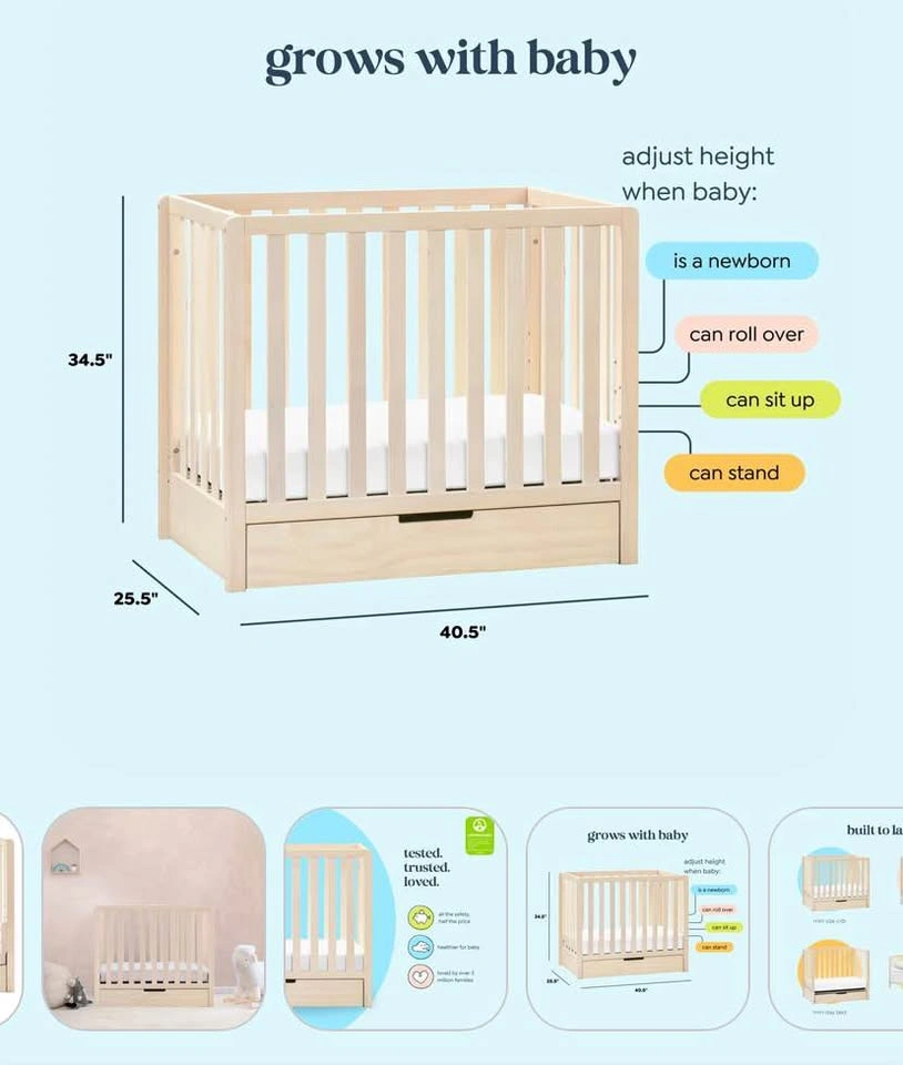 Mini Crib - Carter’s by da Vinci - photo 5