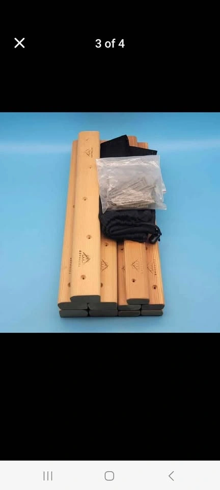 Metolius Campus Rungs Wooden 10 Pieces with Mounting Hardware - photo 4
