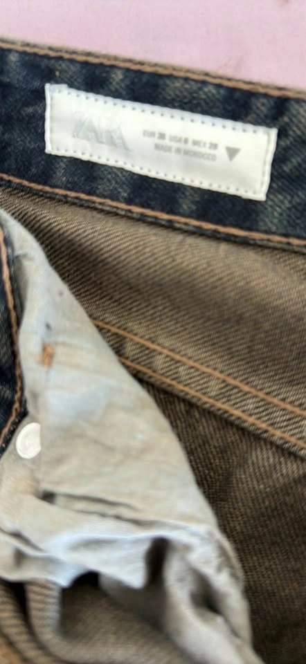 Zara baggy barrel jeans - photo 3