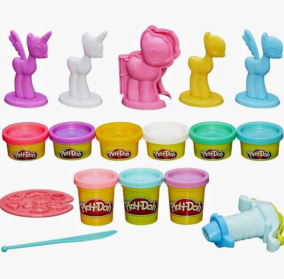 NEW/SEALED Play-Doh My Little Pony MAKE 'N STYLE PONIES